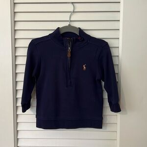 Ralph Lauren quarter zip sweater - 18 month boy